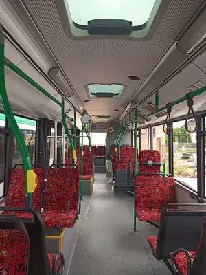 Wnętrze autobusu Solaris Urbino